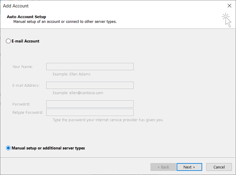 outlook identity missing emails