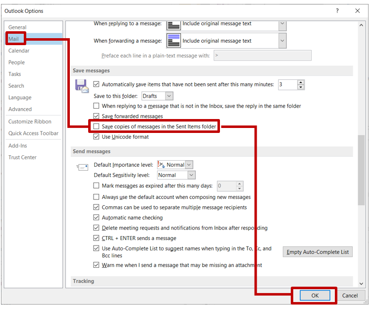 outlook for mac 2016 archive a specific email folder